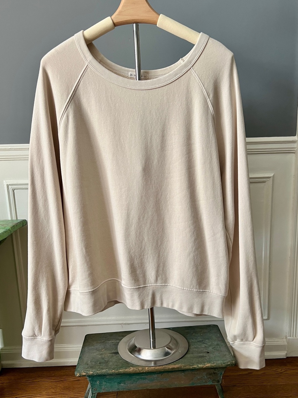 It is Well L.A. Women's Classic Crewneck Sweatshirt - Cream Made in USA